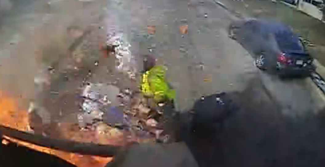 Trash Collectors Explosion