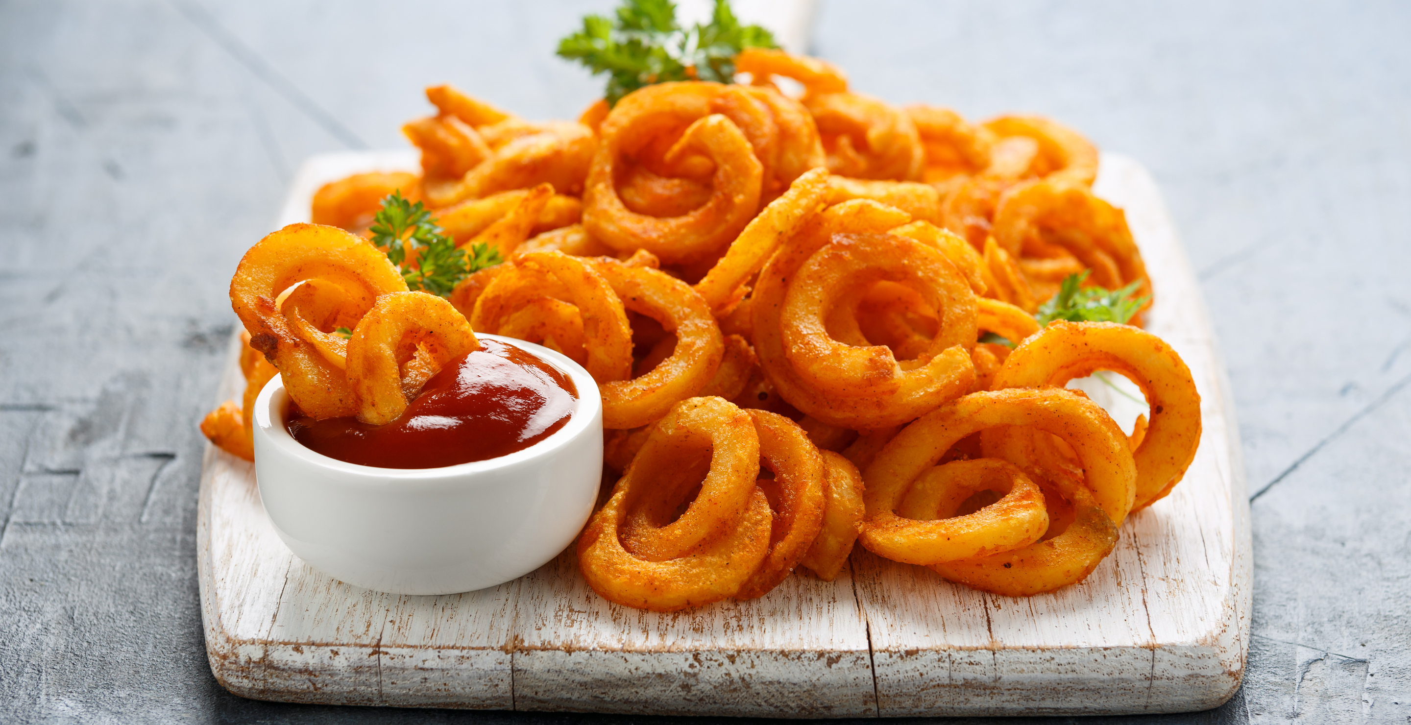 Truckload Of Curly Fries Go Up In Flames