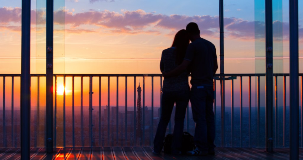 Valentine's Day on a budget watch a sunset together