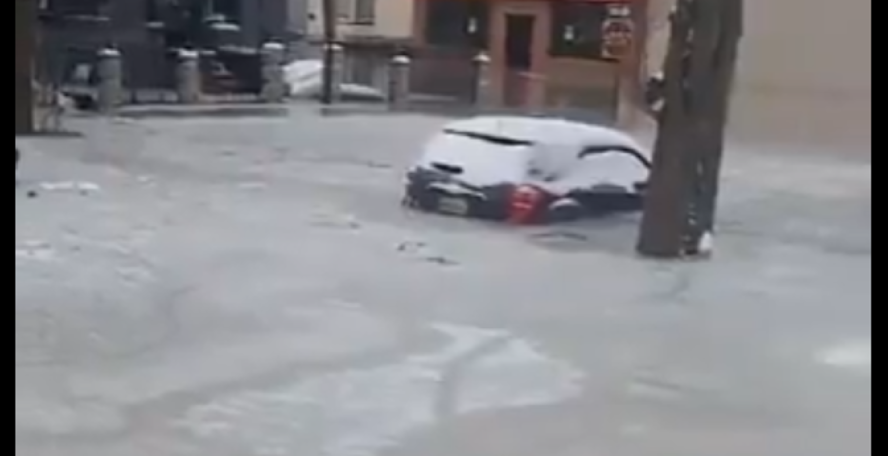 Wild Video Shows Streets Flooded In Detroit Then Froze