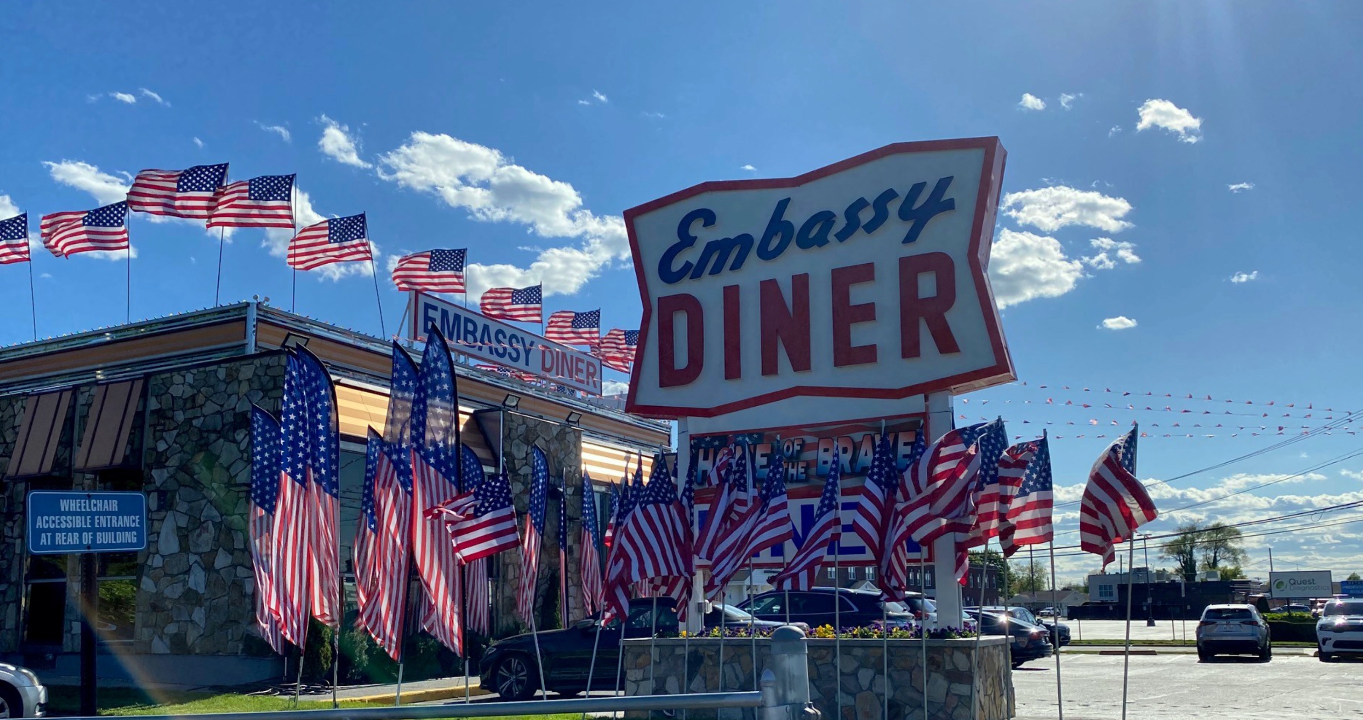 most patriotic diner in the country is in New York
