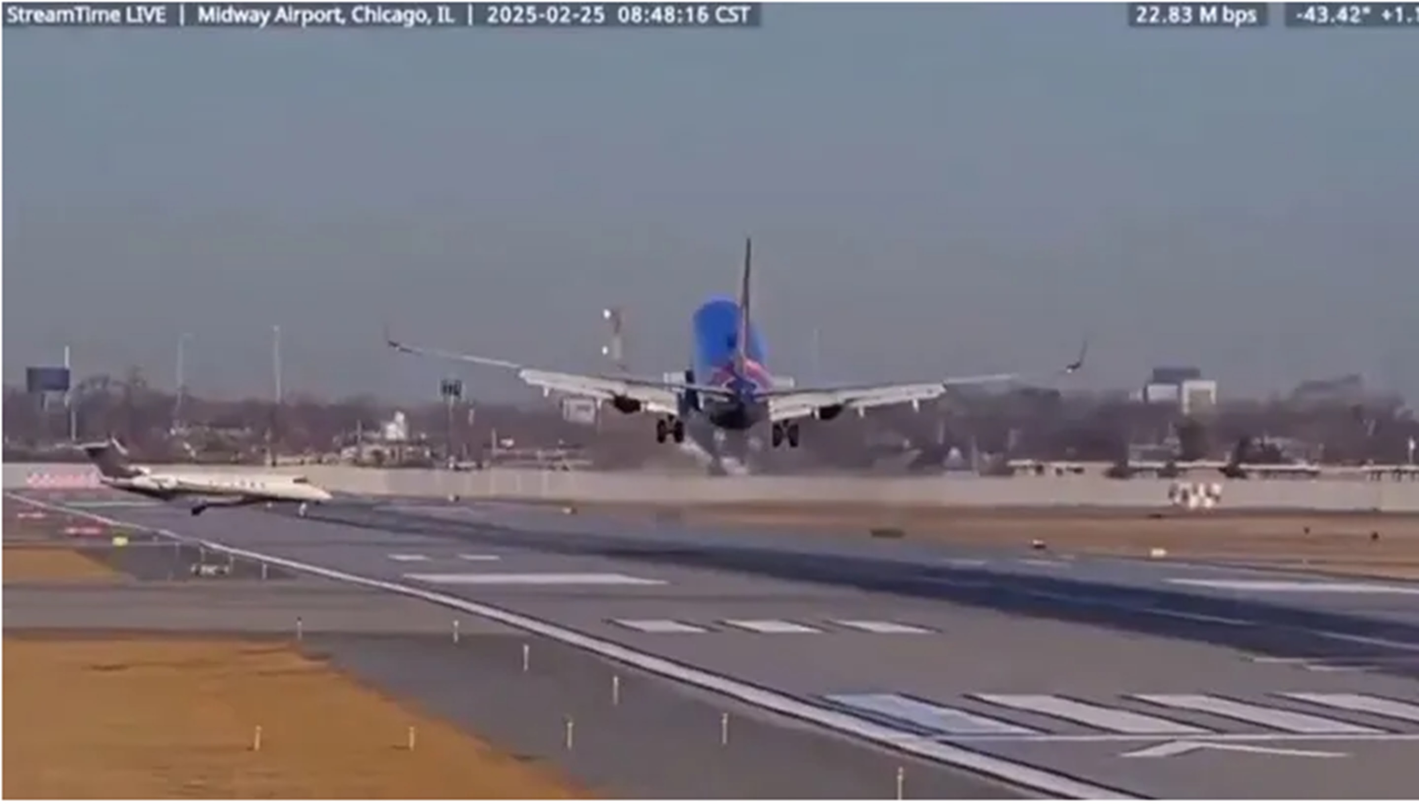Southwest Airlines, jet, plane, Midway Airport, Chicago