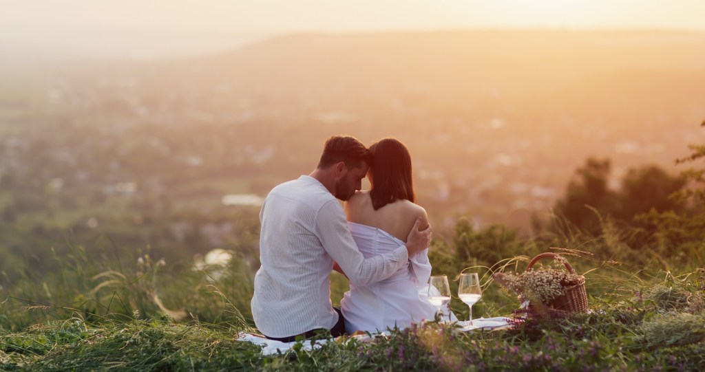 romantic picnic