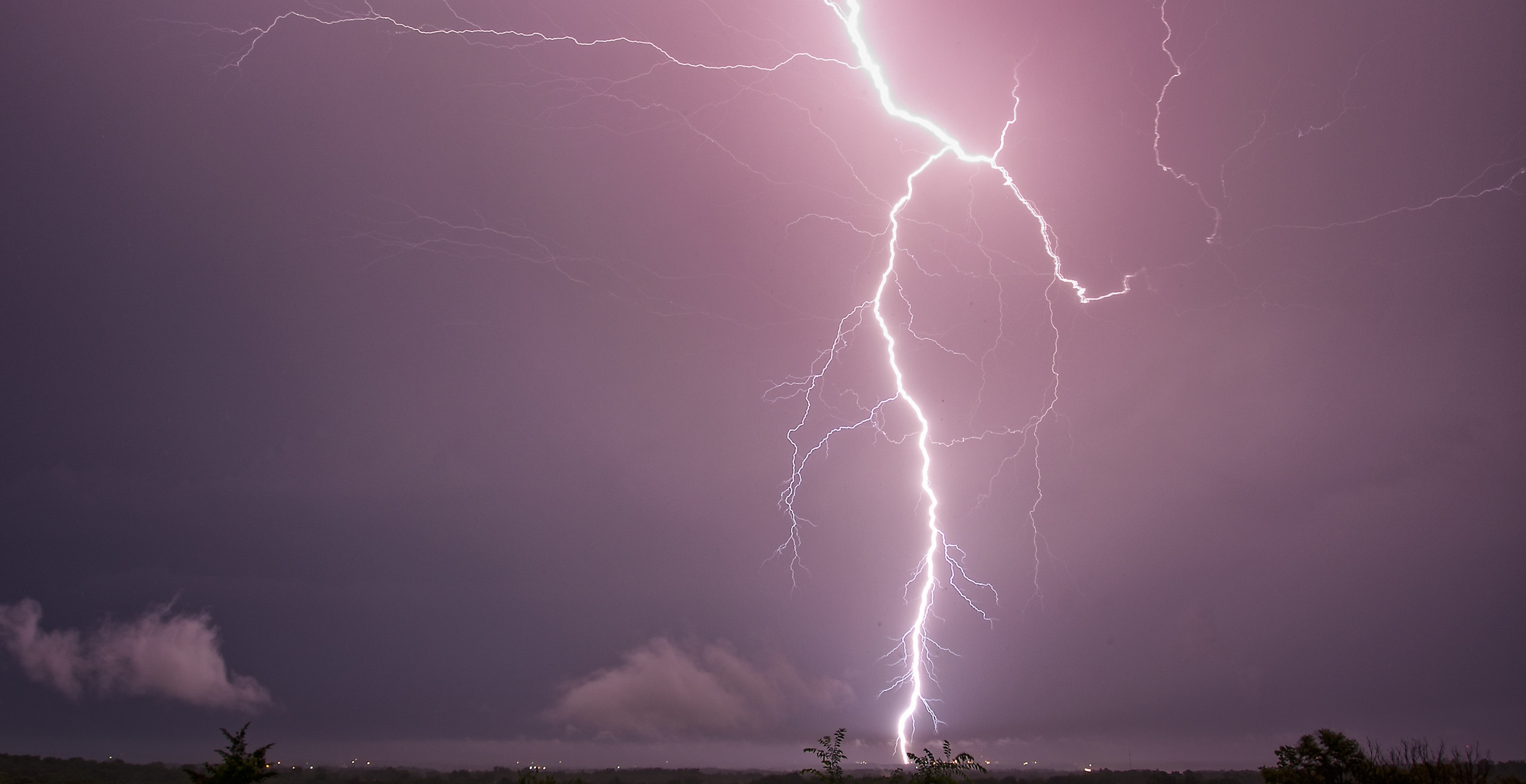 Tennis Player Feet From Getting Struck By Lightning In Close Call