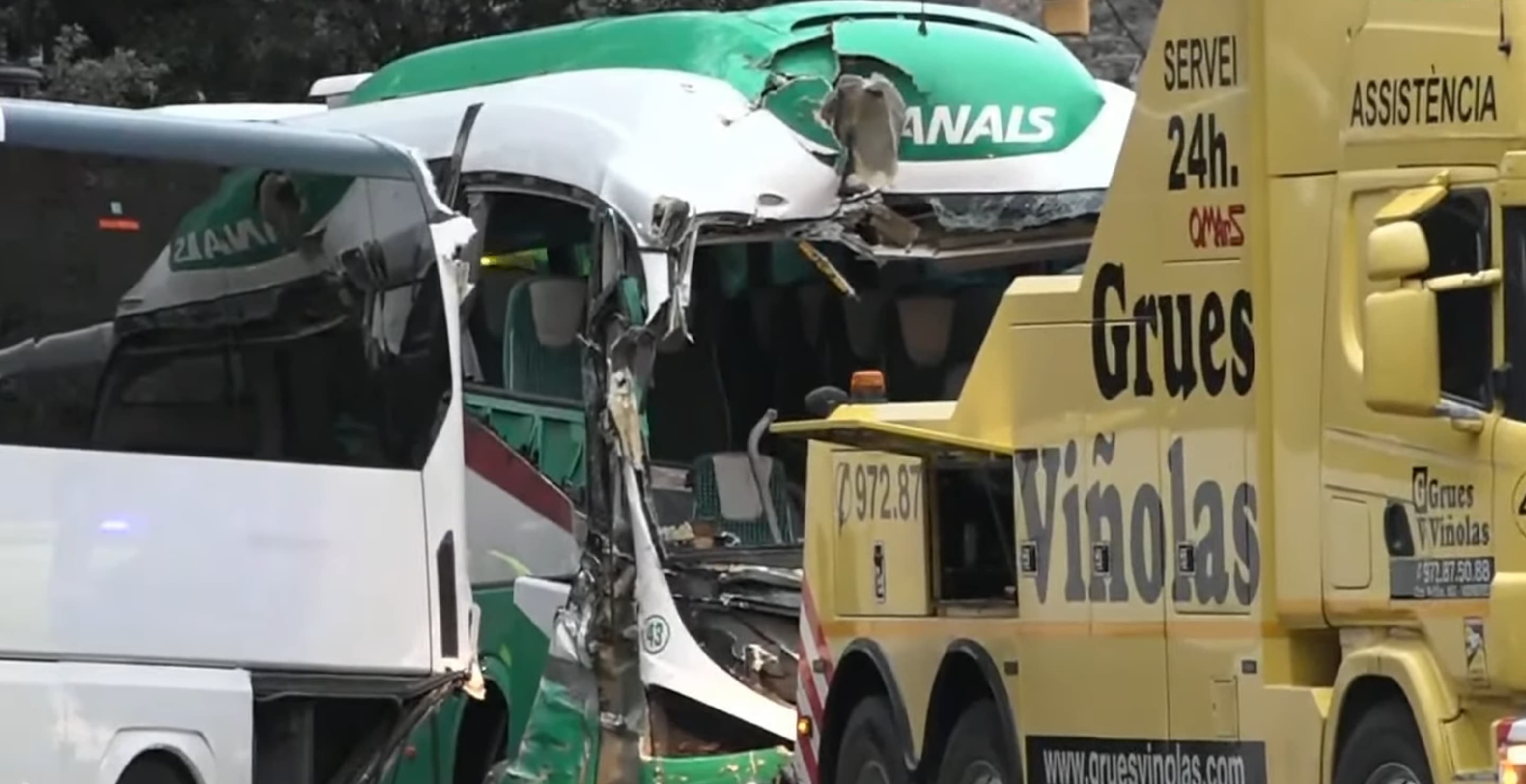 Barcelona Bus Crash