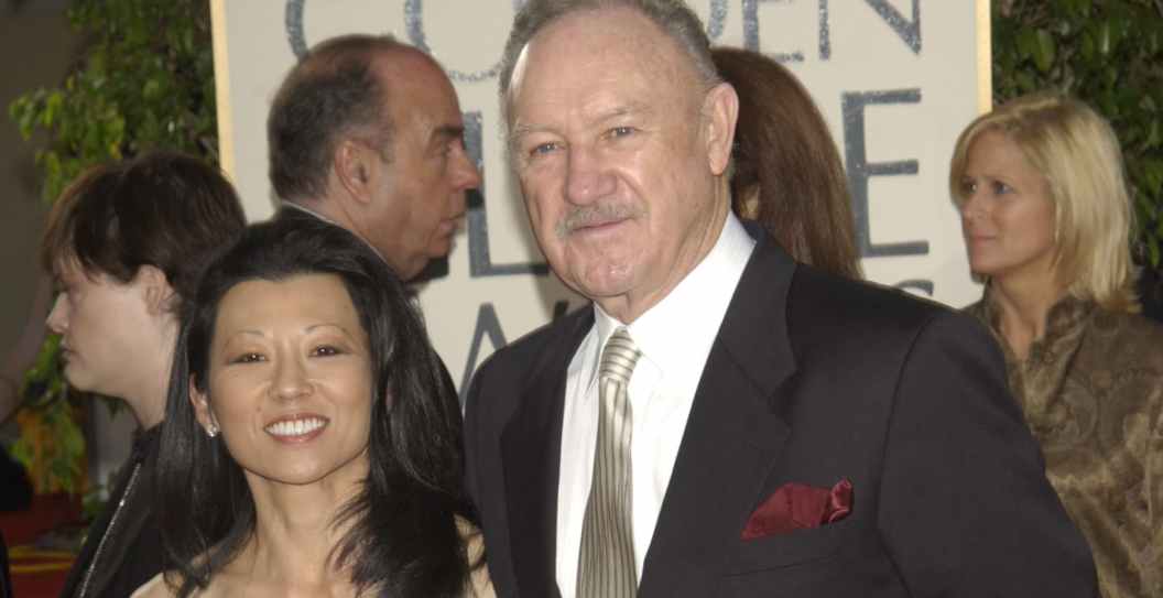 Betsy Arakawa and Gene Hackman