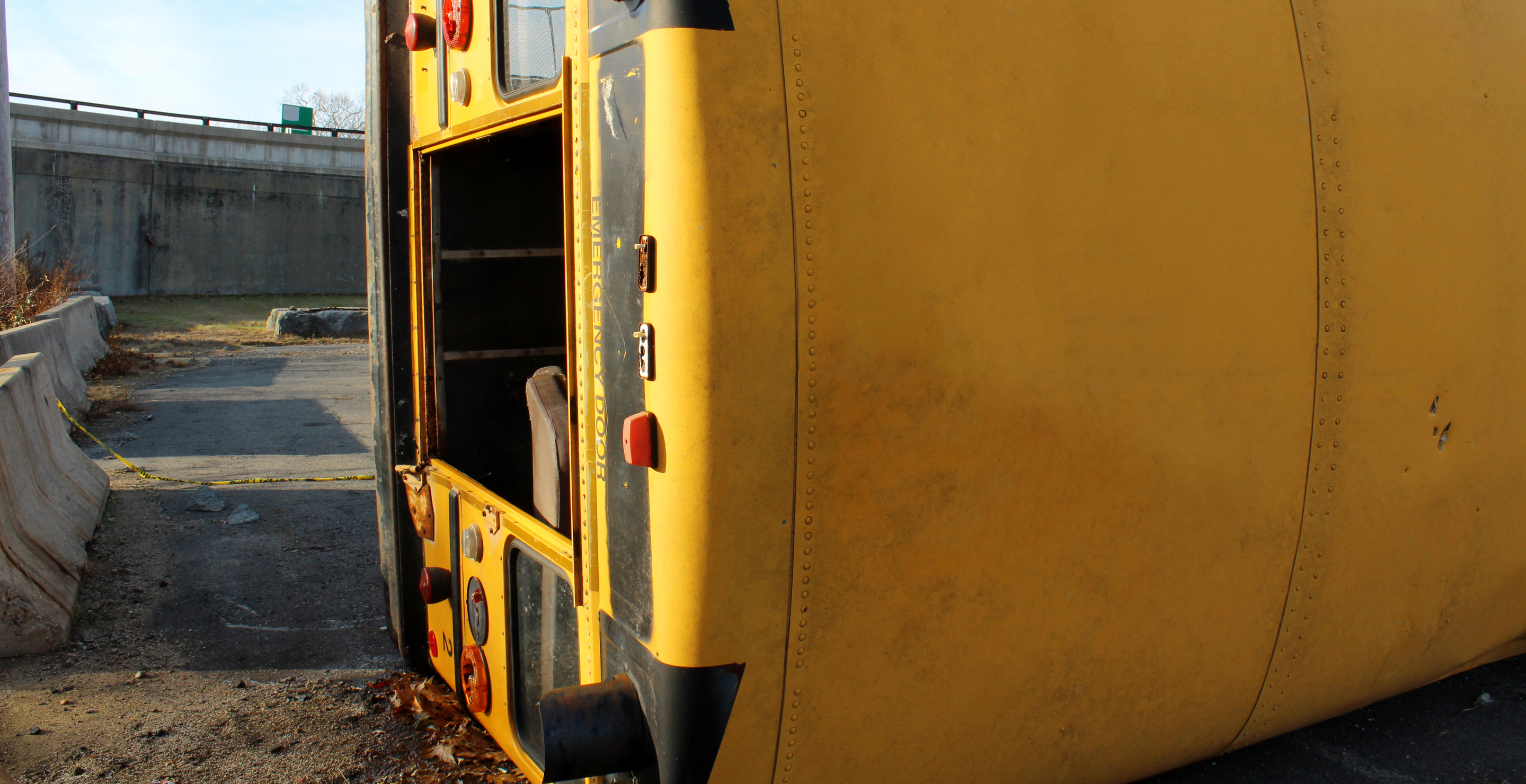 Child In Critical Condition, 12 Injured In School Bus Crash