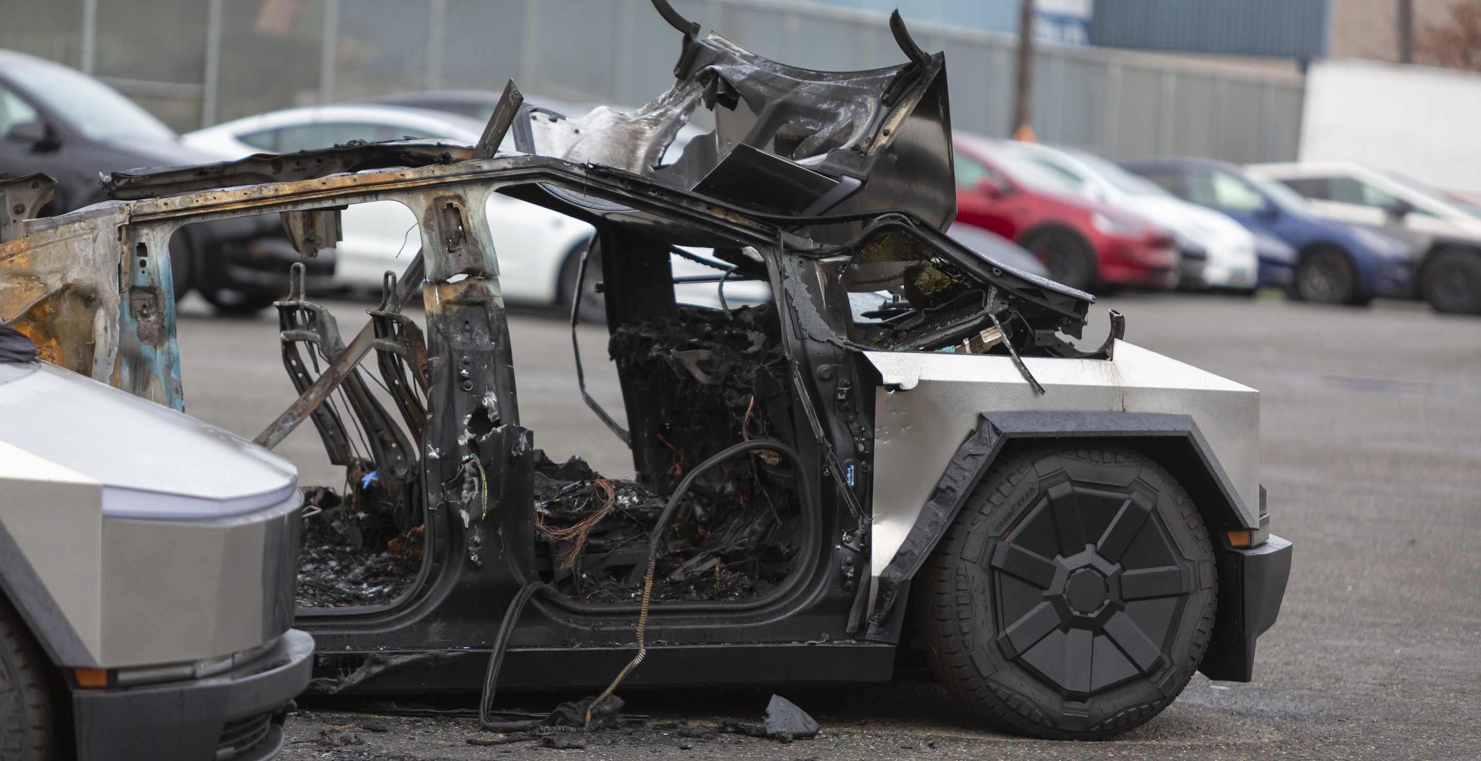 Four Cybertrucks Set On Fire In Seattle