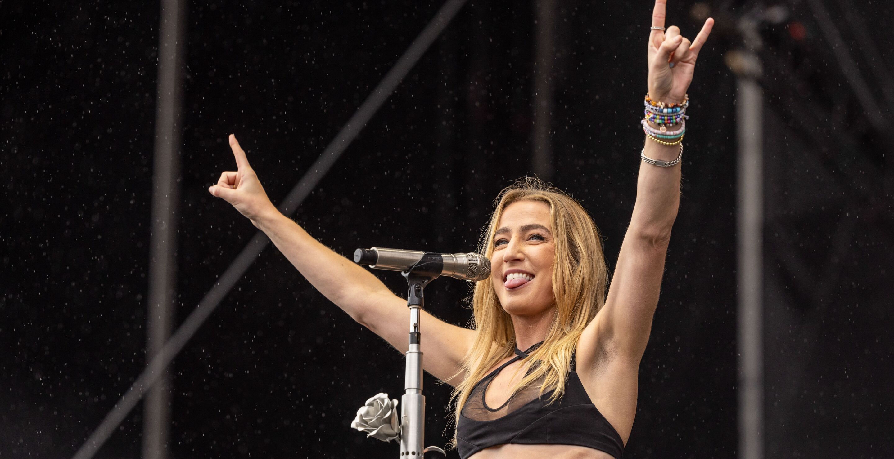 Ingrid Andress Takes Two On The National Anthem, And Performs A Little Better