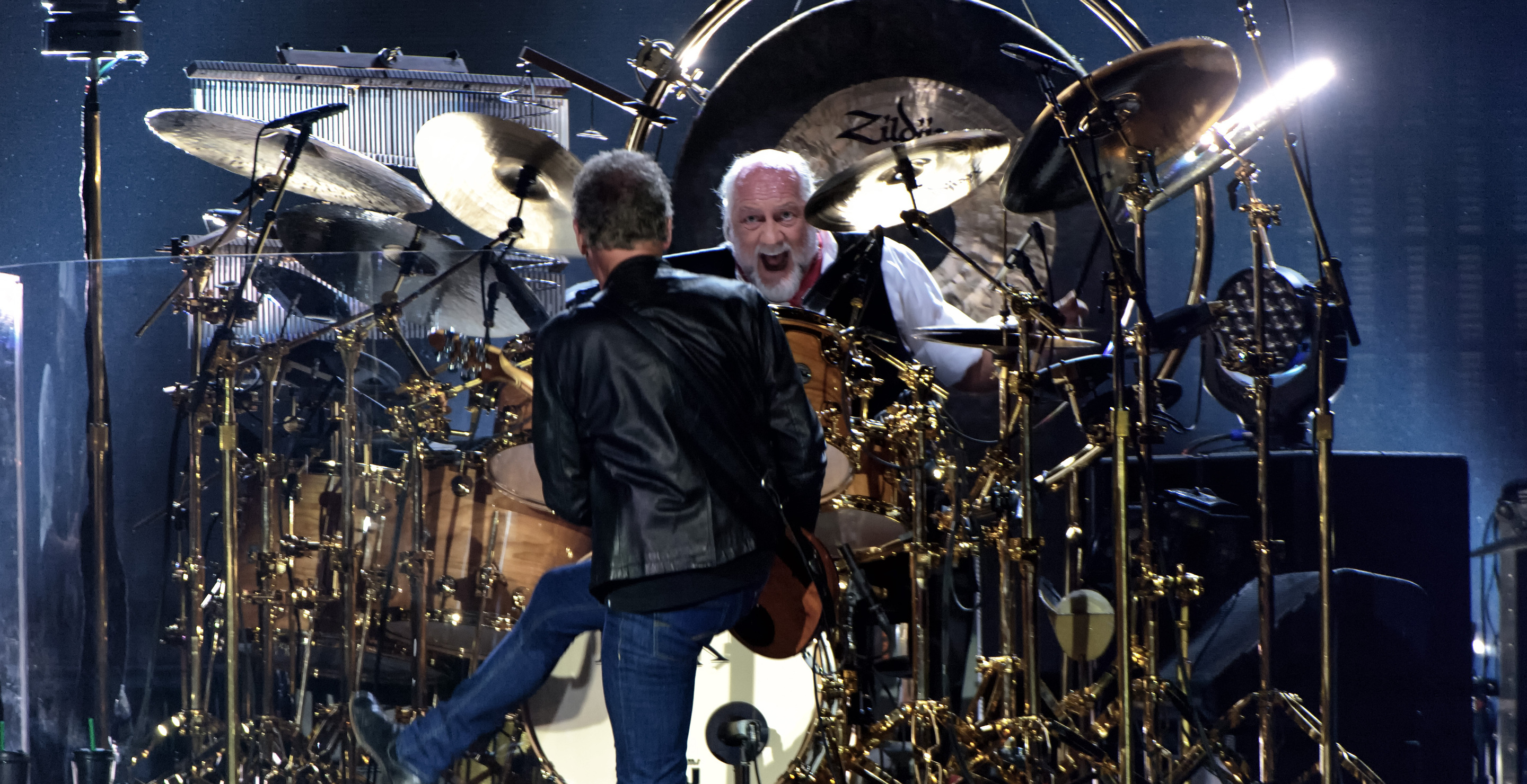 Lindsey Buckingham and Mick Fleetwood Reunite In Studio For The First Time Since Falling Out