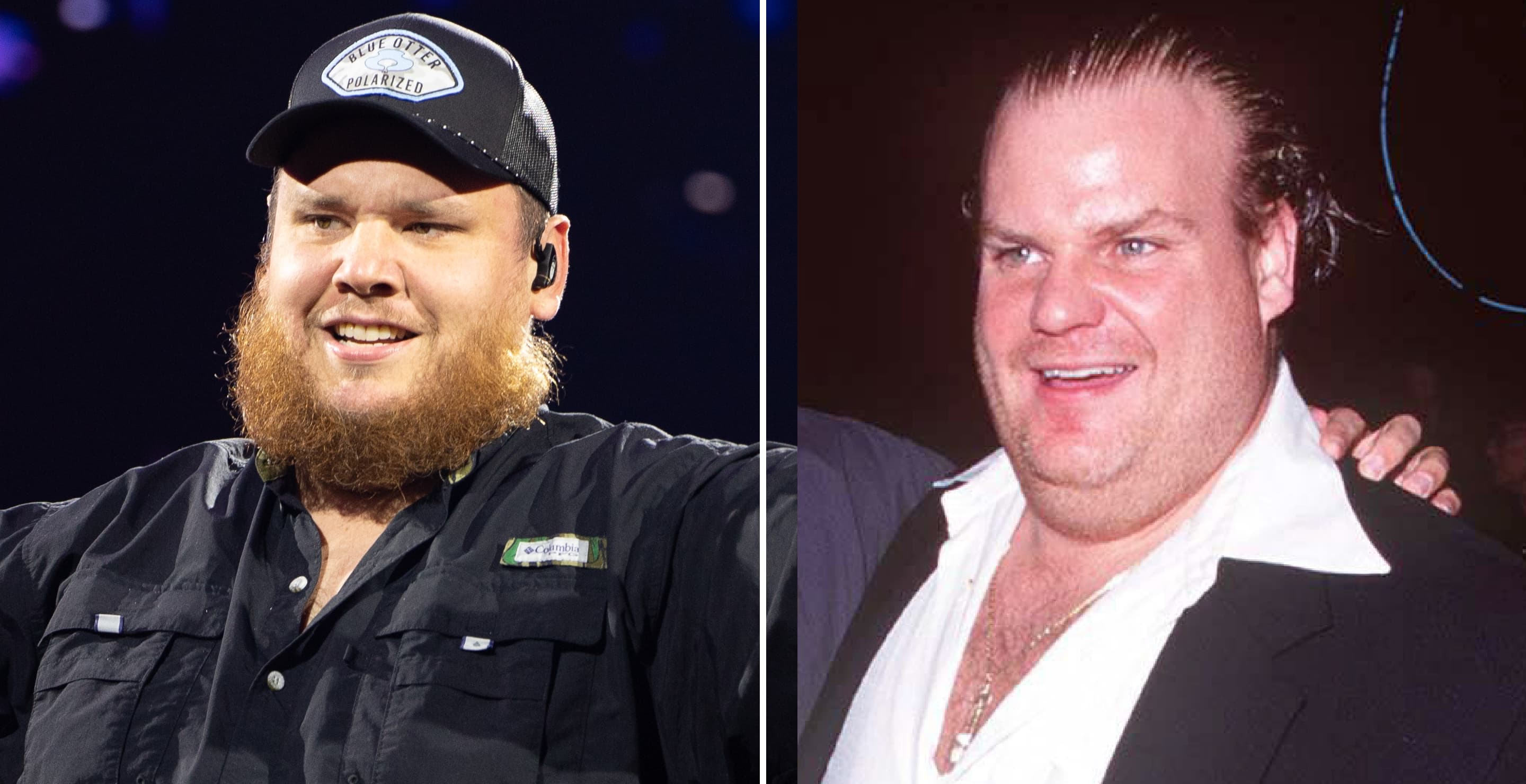 Luke Combs and Chris Farley