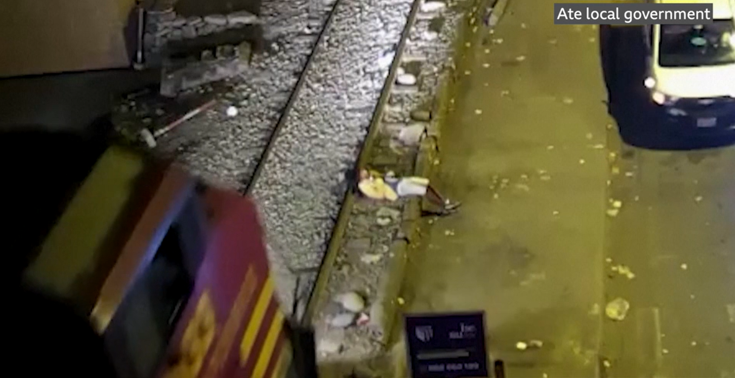 Man Miraculously Survives Getting Ran Over By Train After Falling Asleep On The Tracks