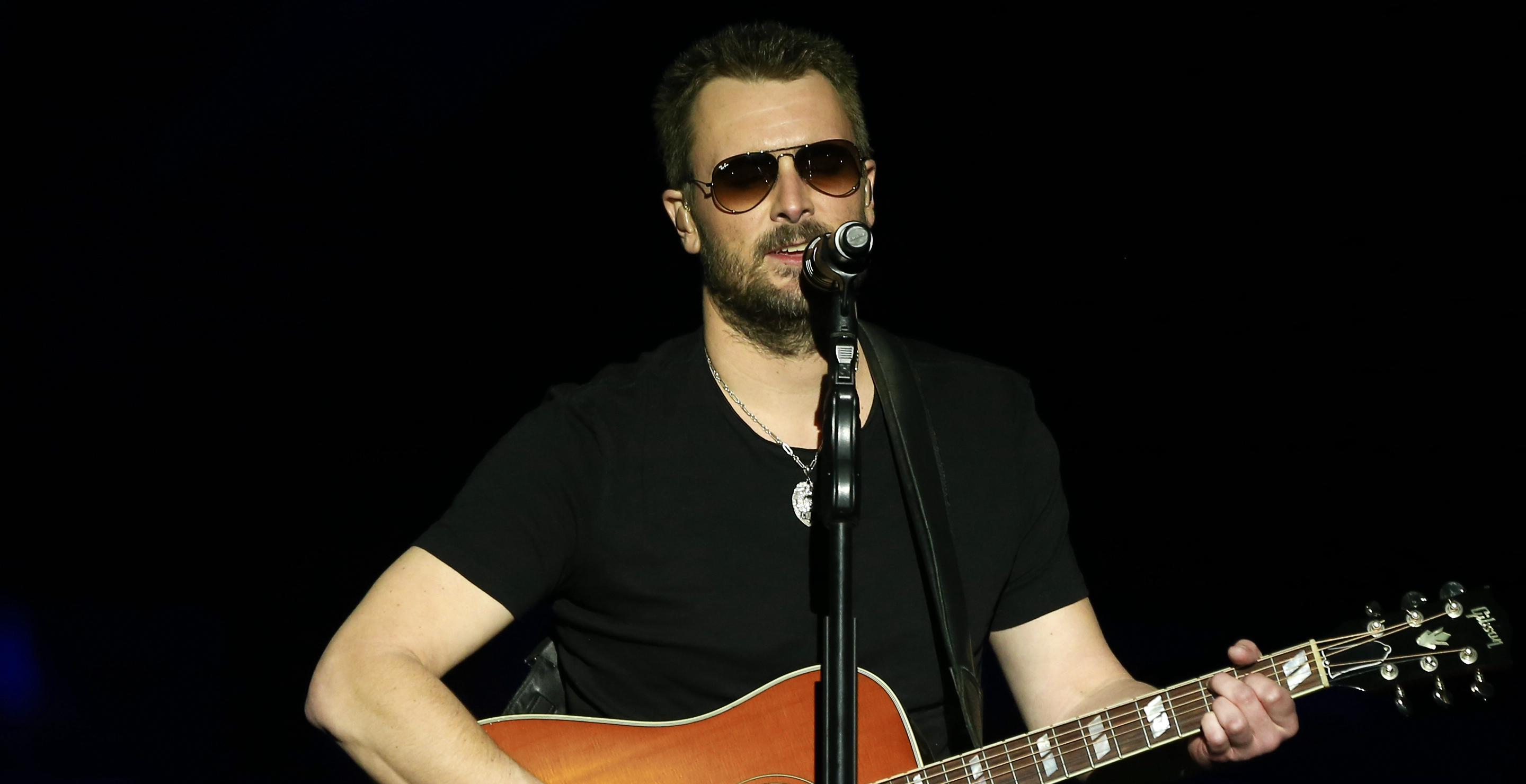 The Hilarious Way Eric Church Is Paying Homage To Morgan Wallen's Chair Stunt