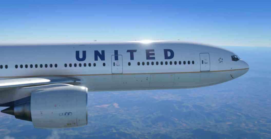 United Airlines Plane