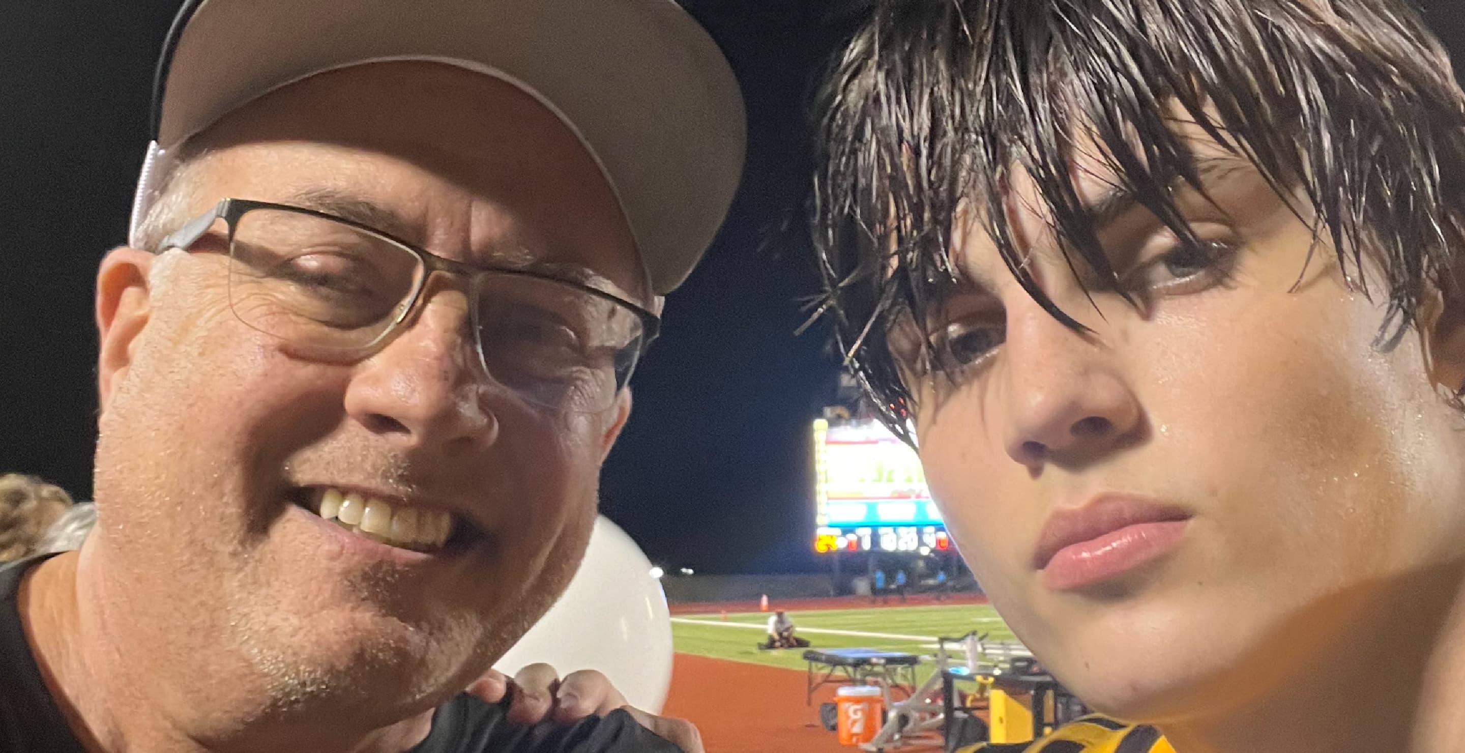 Jeff and Austin Metcalf