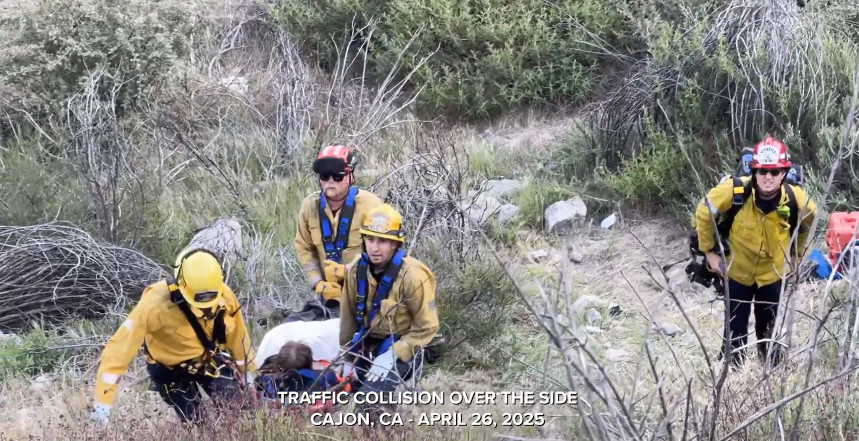 Motorcyclist Miraculously Survives Falling More Than 100 Feet