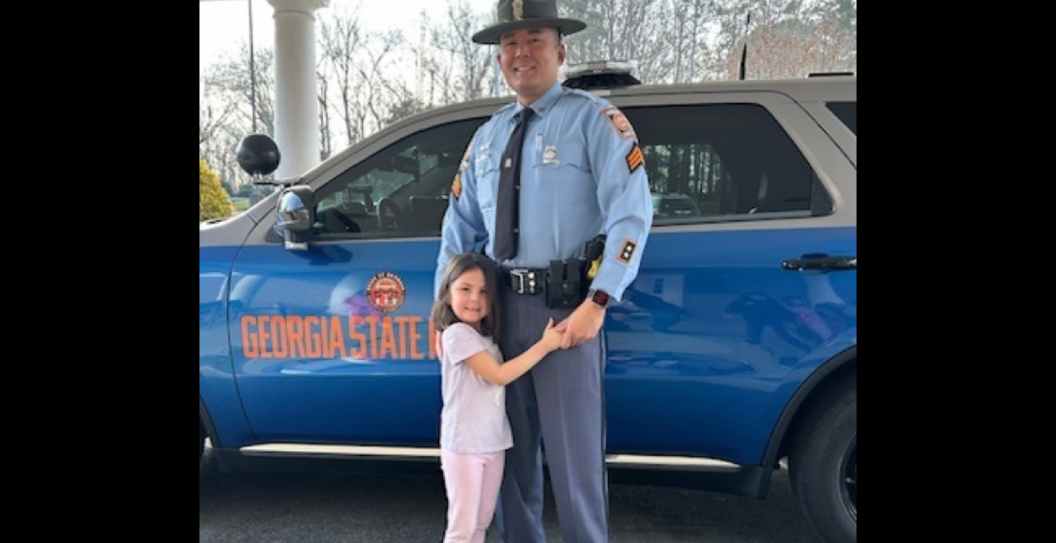 Sergeant Royce Zah and Navi