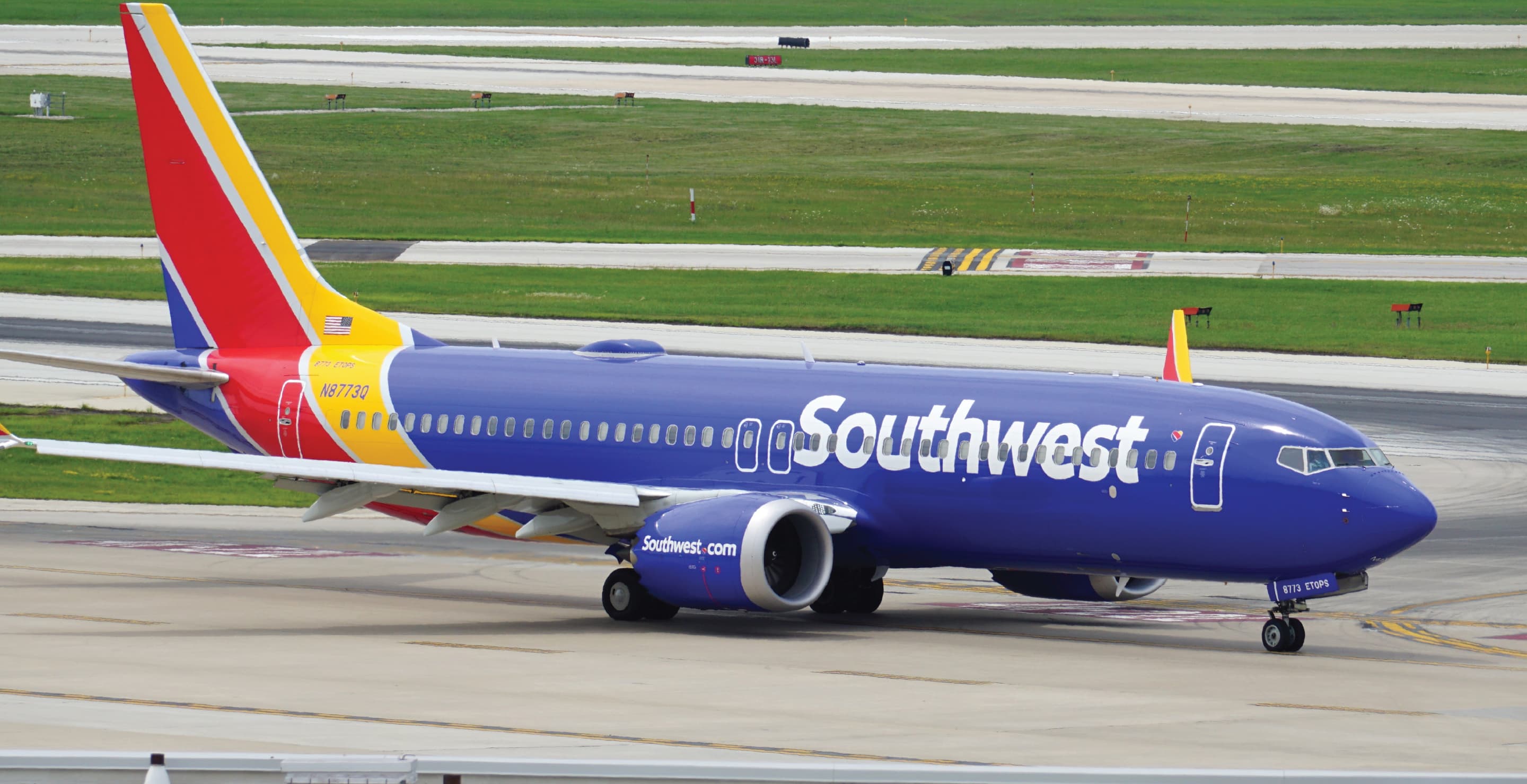 Southwest Airlines Plane Chicago