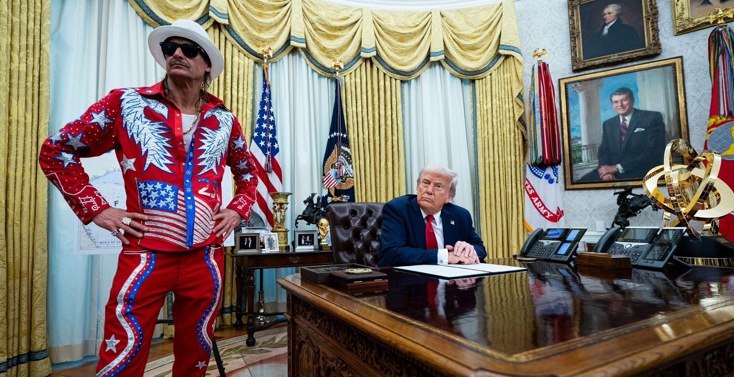 Trump Teaming Up With Kid Rock To Fight Ticket Scalpers Certainly Wasn’t On My 2025 Predictions