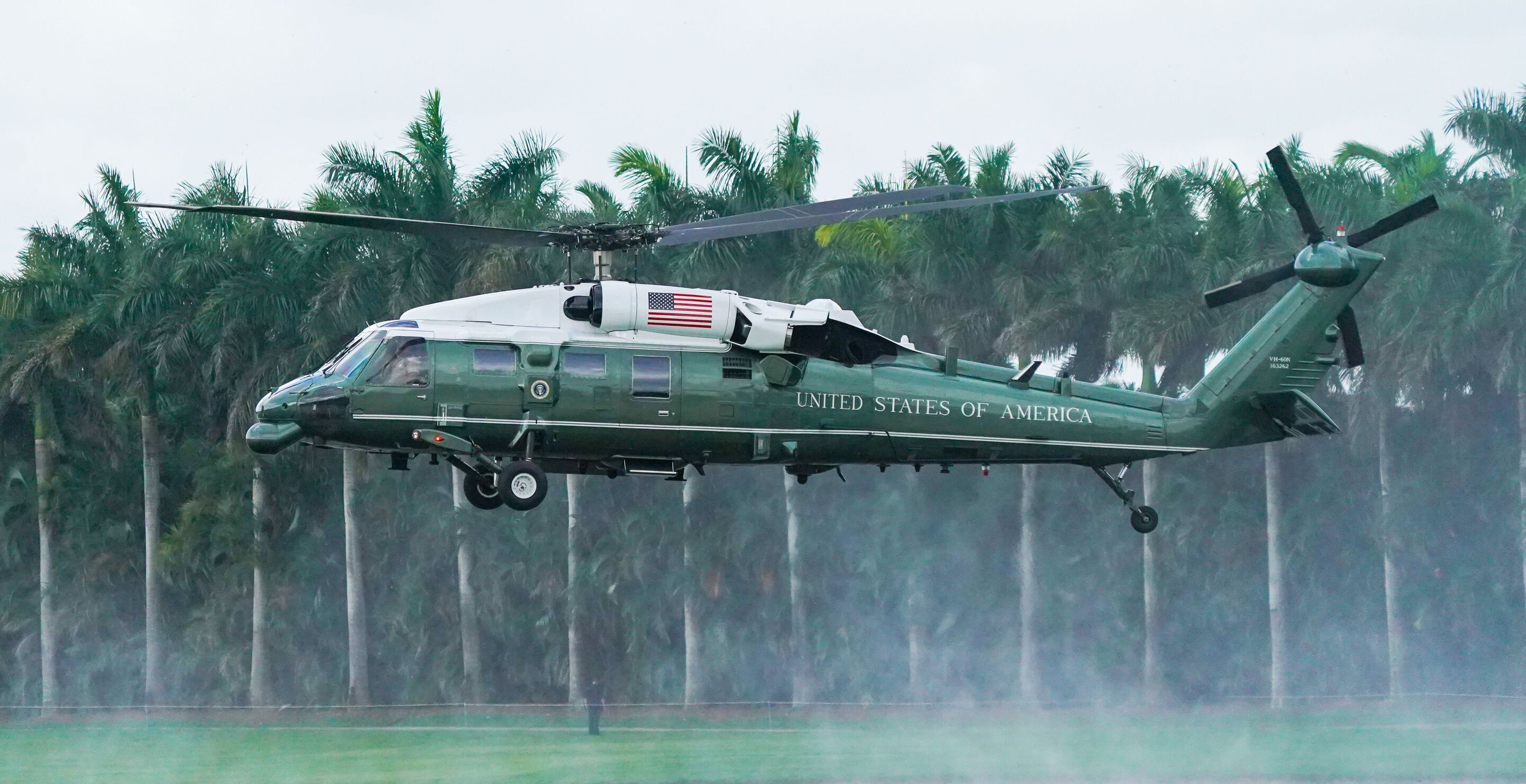 Trump's Helicopter Experiences Failure While Trying To Take Off