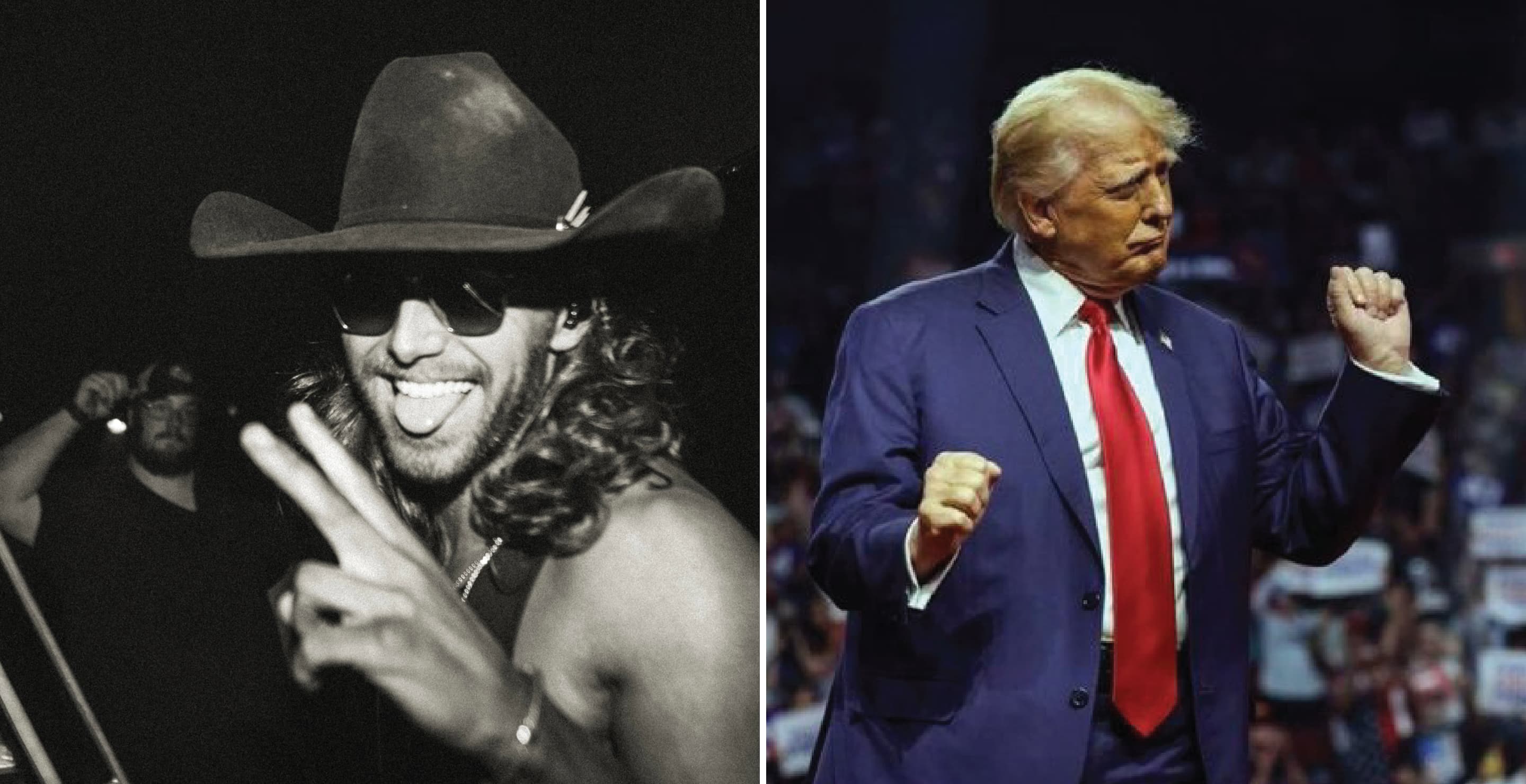 Warren Zeiders and Donald Trump