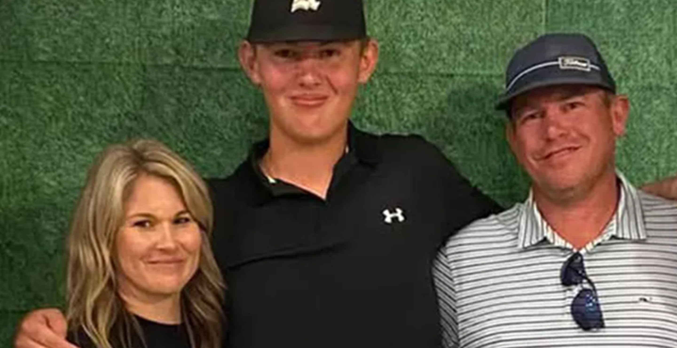 Connor McCaffety, parents, teen, baseball player