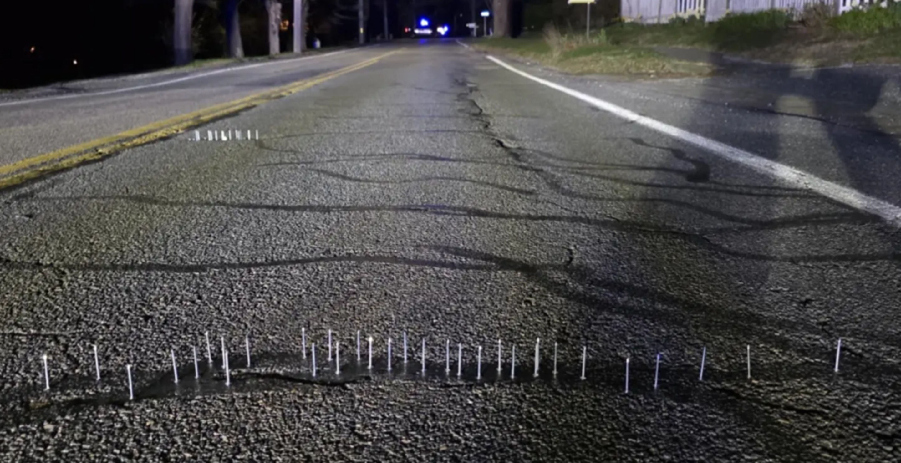 Spikes, Falmouth Police Department, Nails