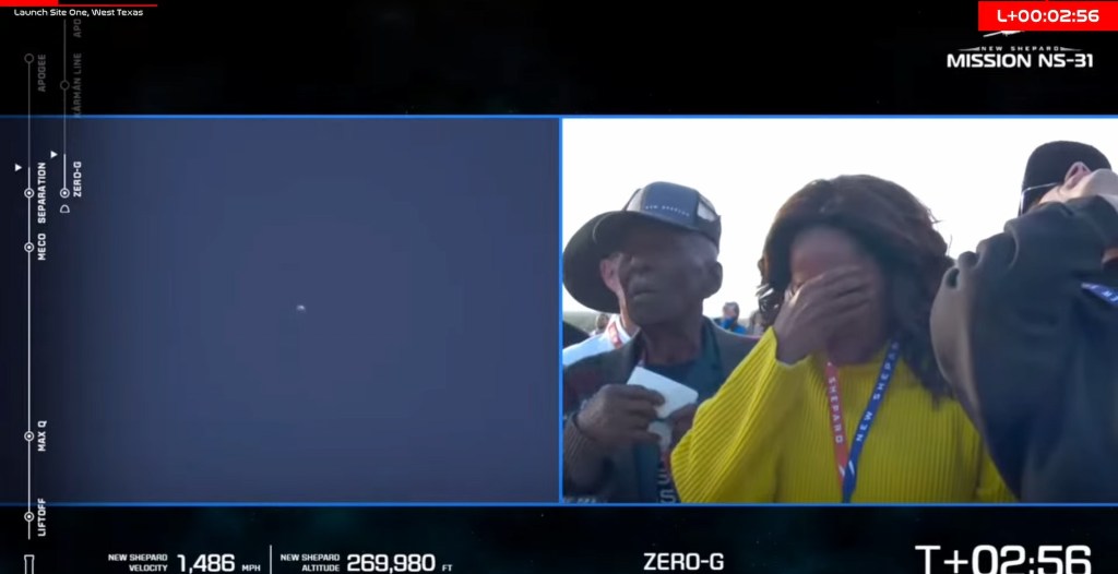 The Emotional Reaction Oprah Winfrey Had To Friend Gayle King And Katy Perry Going To Space