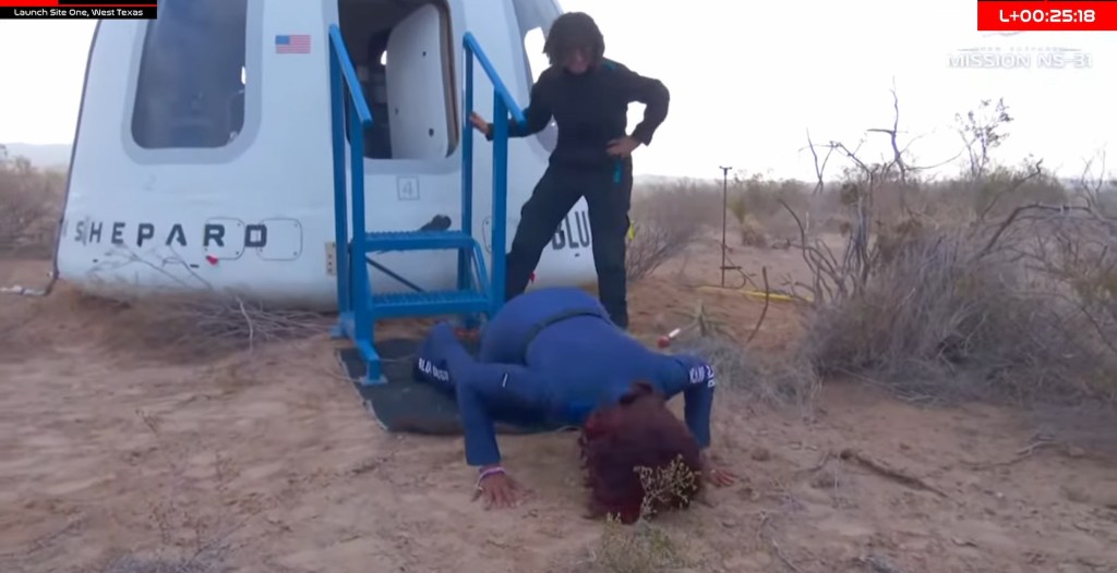 The Emotional Reaction Oprah Winfrey Had To Friend Gayle King And Katy Perry Going To Space