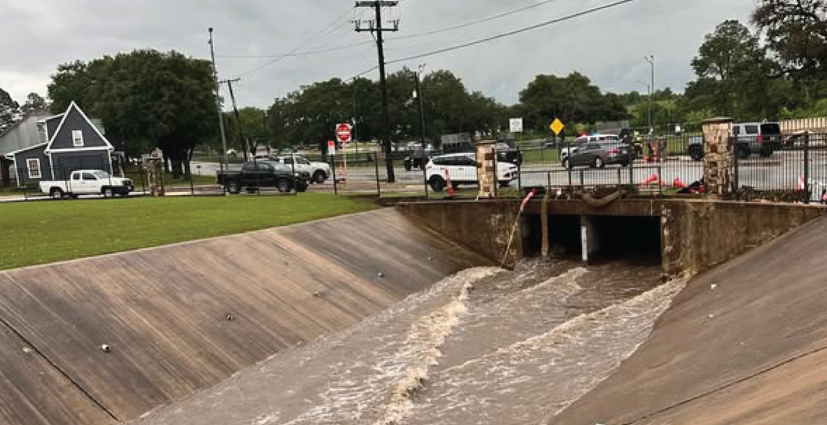 Brenham, Texas, Floodwaters