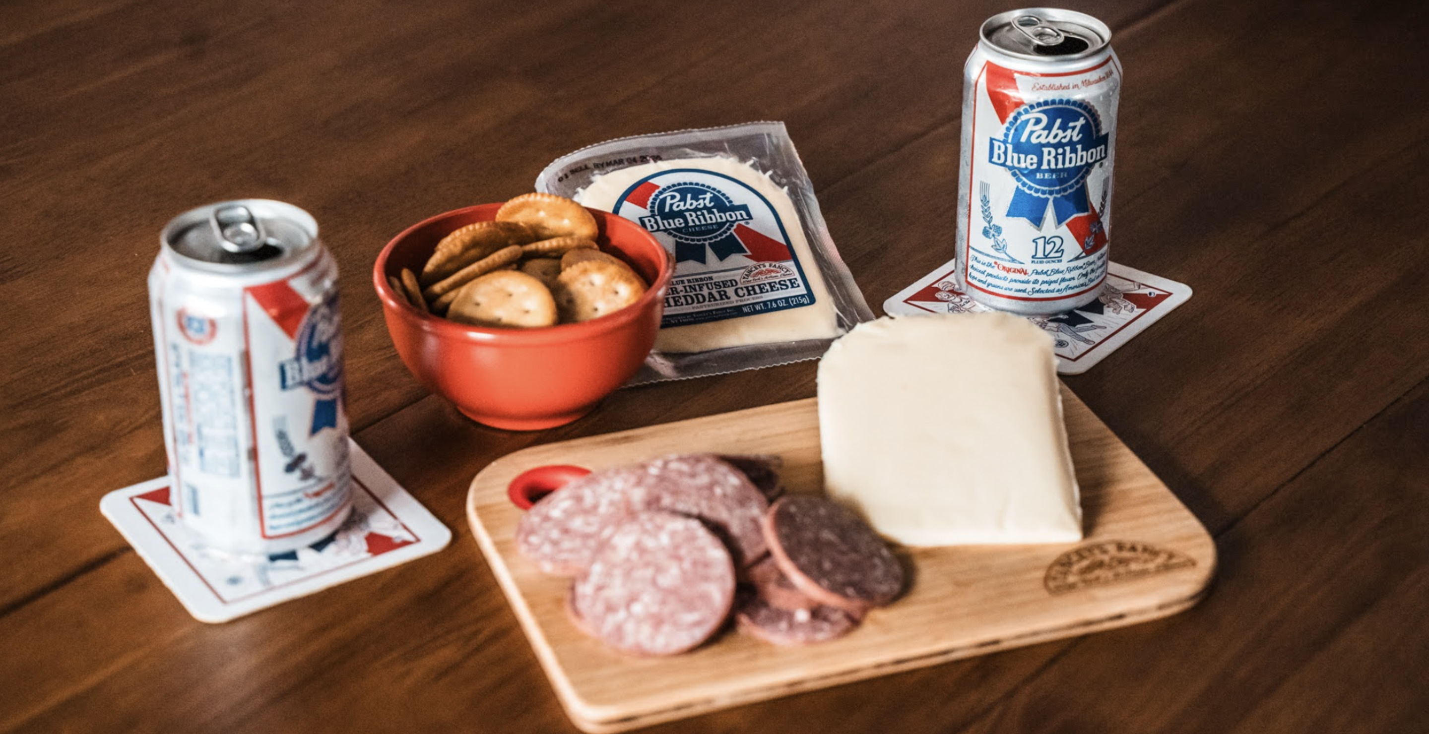 I Love Snacks With My Beer, Now Pabst Have Streamlined The Process With A Yancey's Fancy Beer Flavored Cheese
