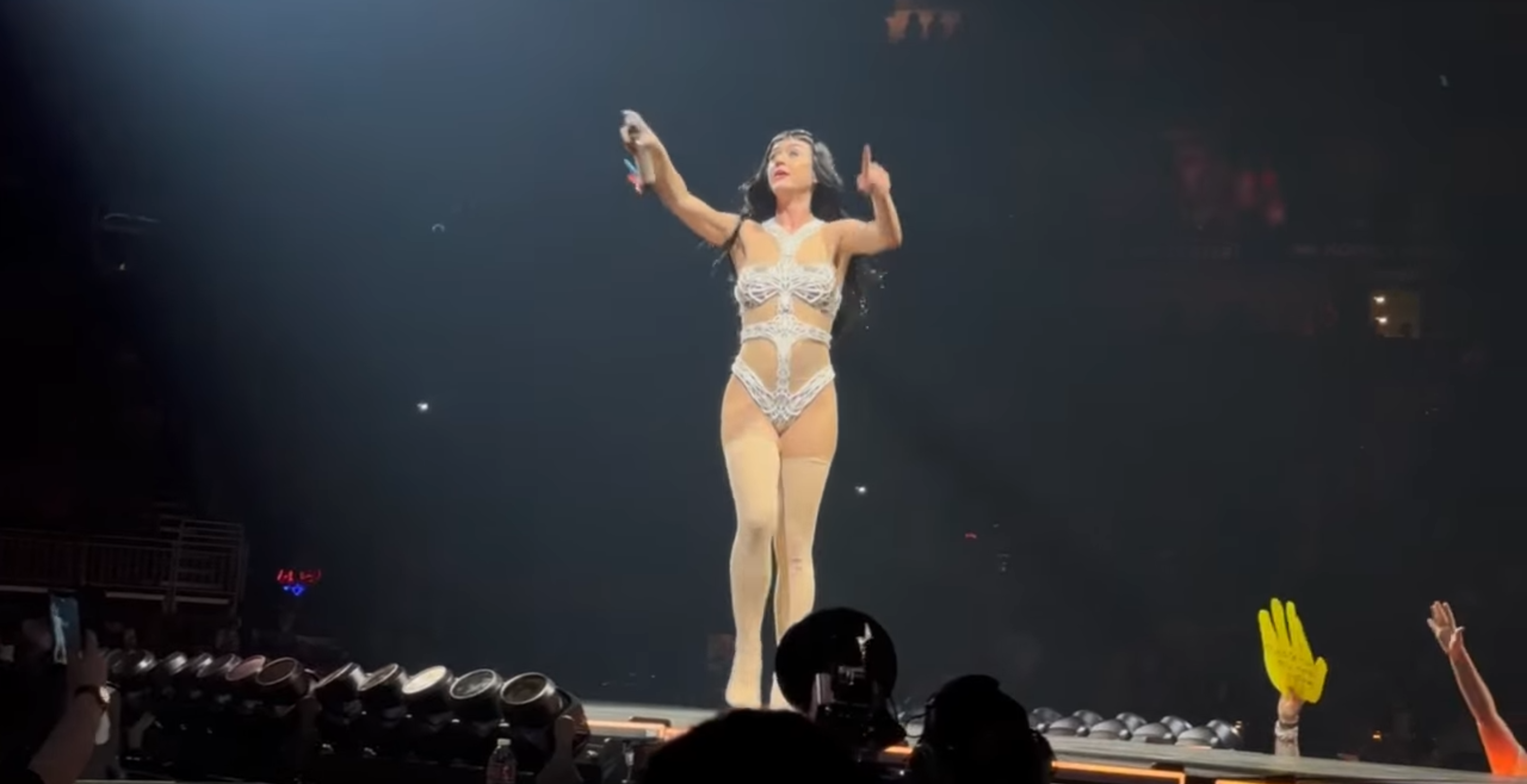 Katy Perry Suffers Near Wardrobe Malfunction While On Stage