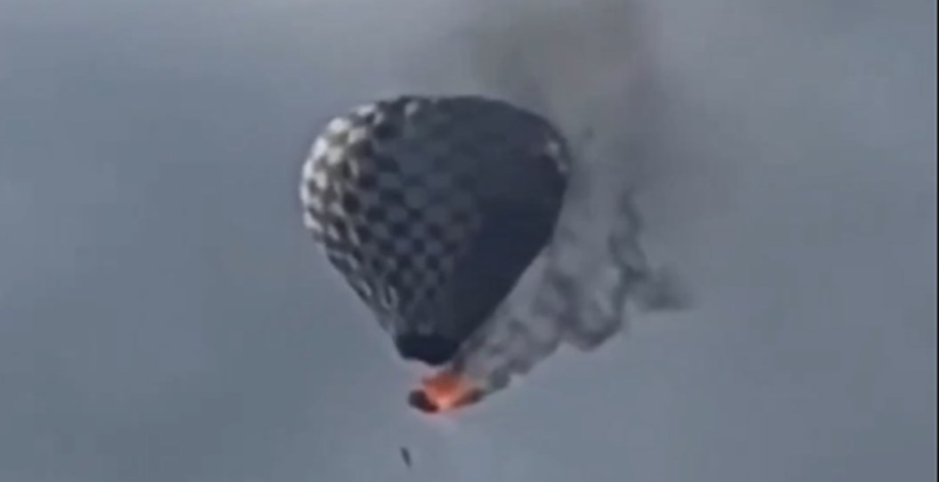 Hot air baloon, death