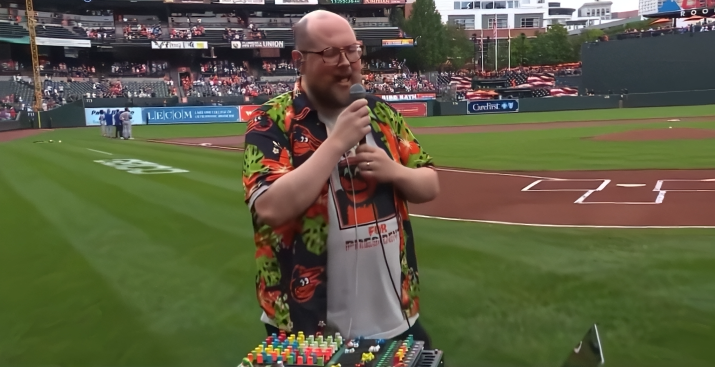 Baltimore Rallies Behind Singer After He Delivers What May Be One Of The Most Bizarre Renditions Of The National Anthem