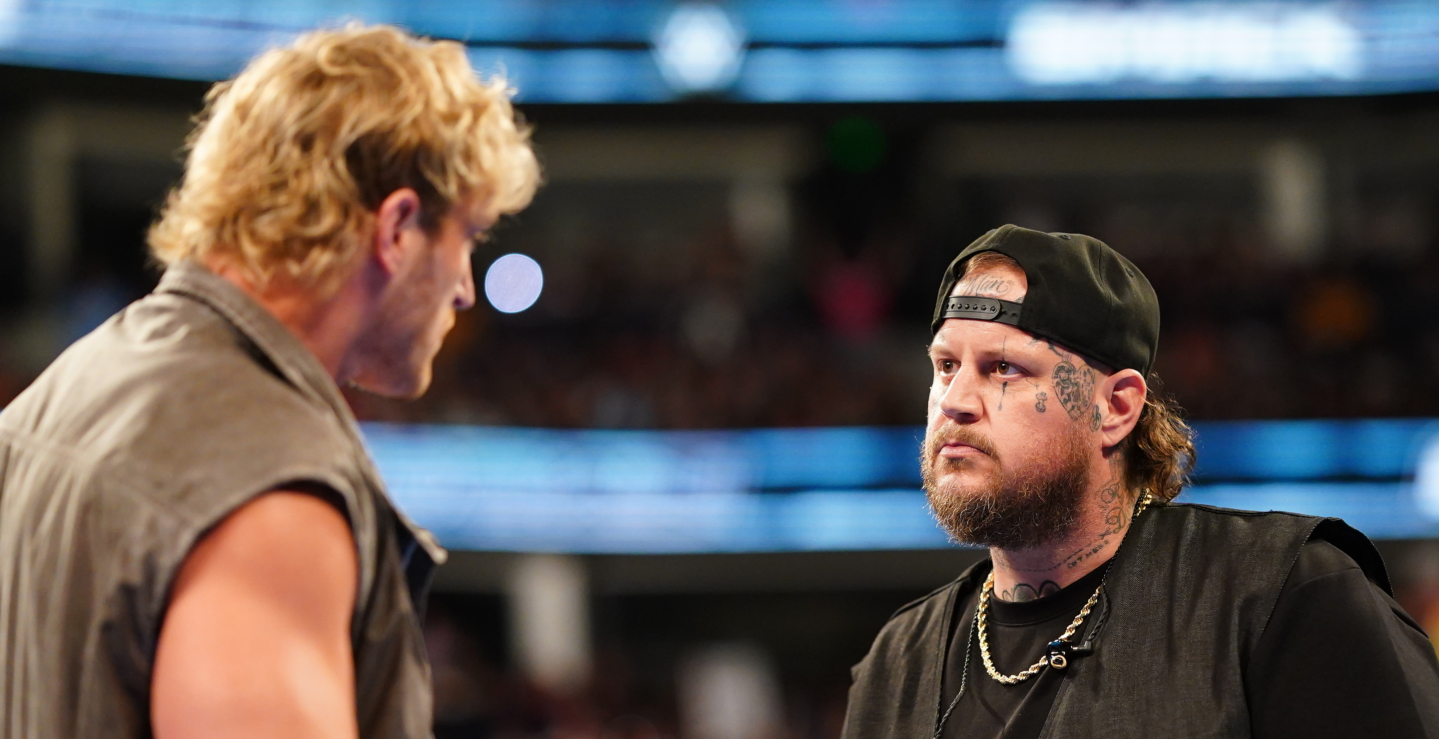 Jelly Roll Enters WWE Ring To Throw Logan Paul Aside In A Fever Dream Video