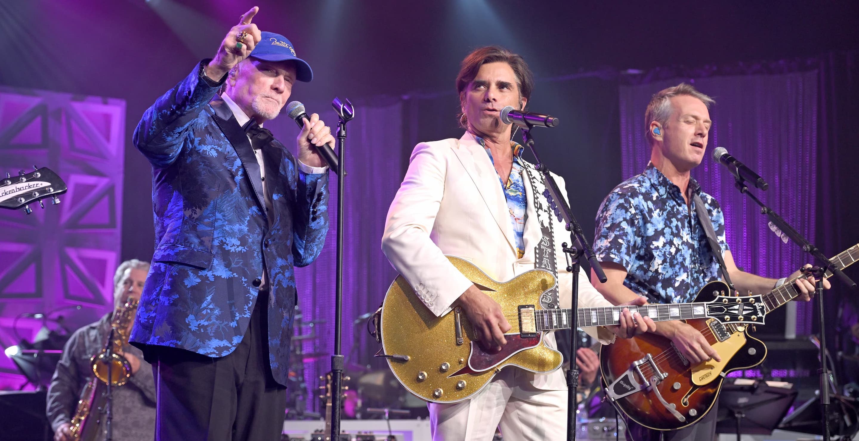 John Stamos Brings Out 'My Mini Me' for Beach Boys Concert