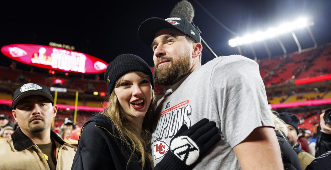 Taylor Swift and Travis Kelce