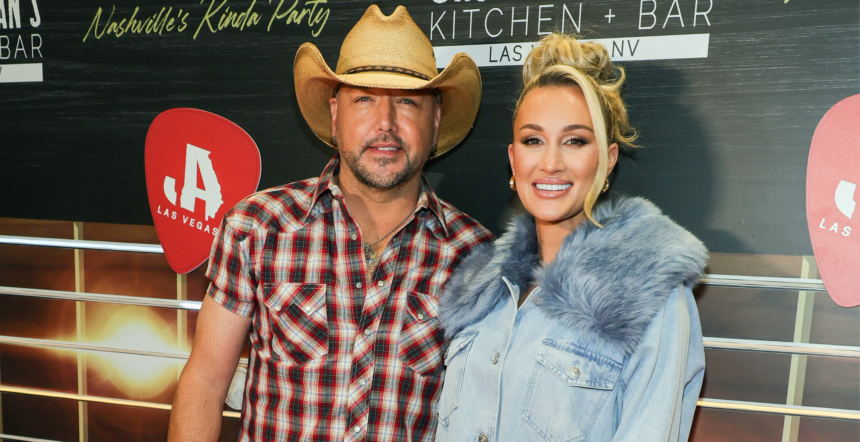 Jason Aldean and Brittany Aldean