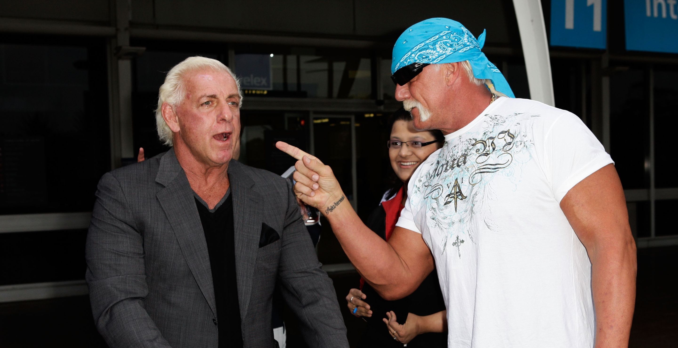 Hulk Hogan and Ric Flair