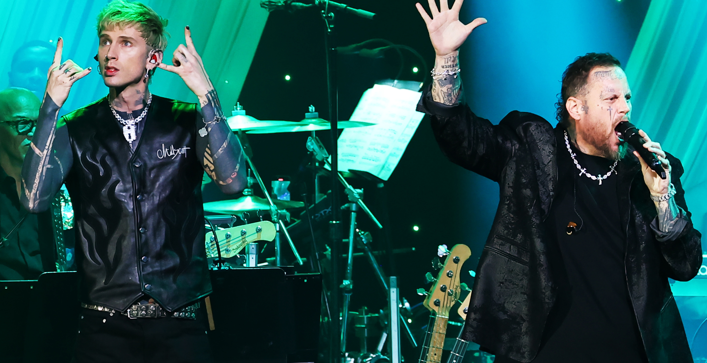 Jelly Roll and Machine Gun Kelly