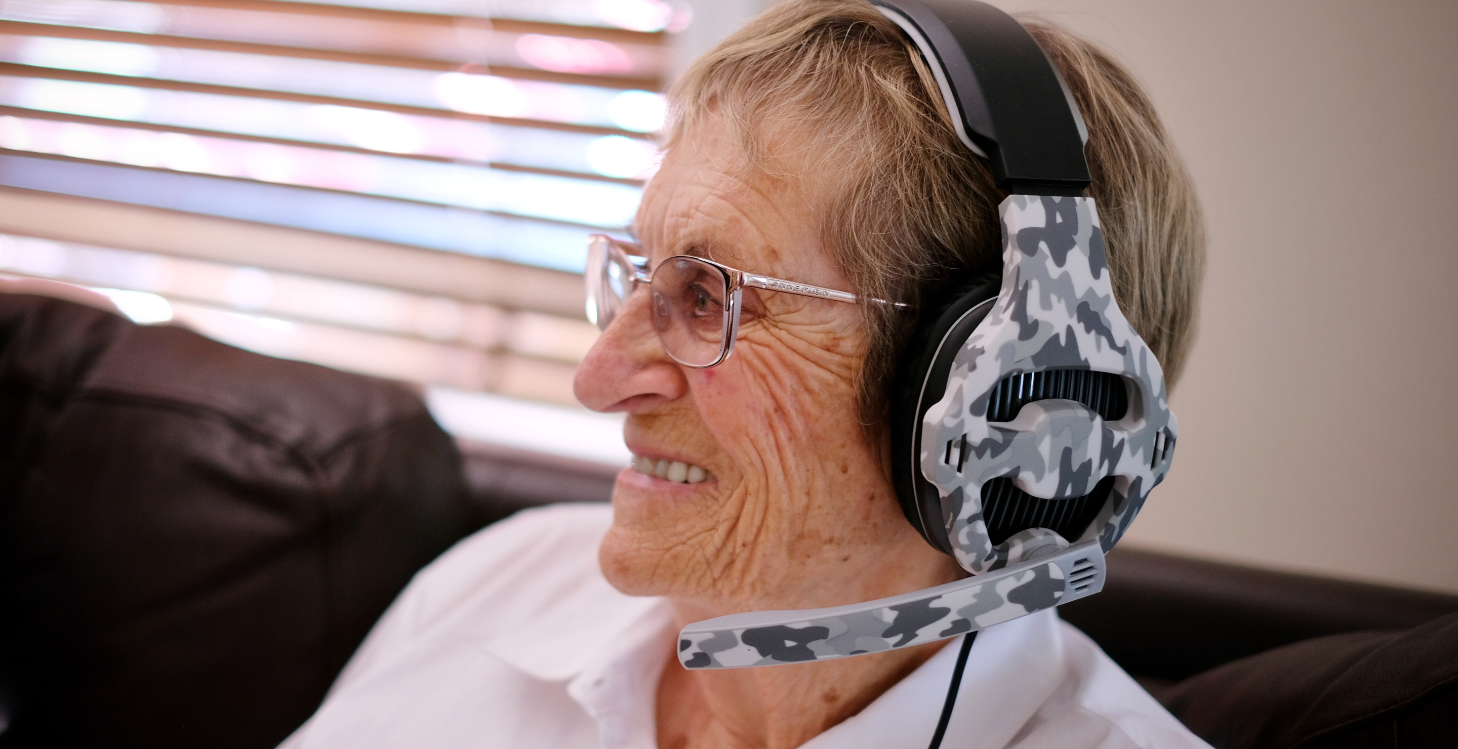 Old Woman Gaming