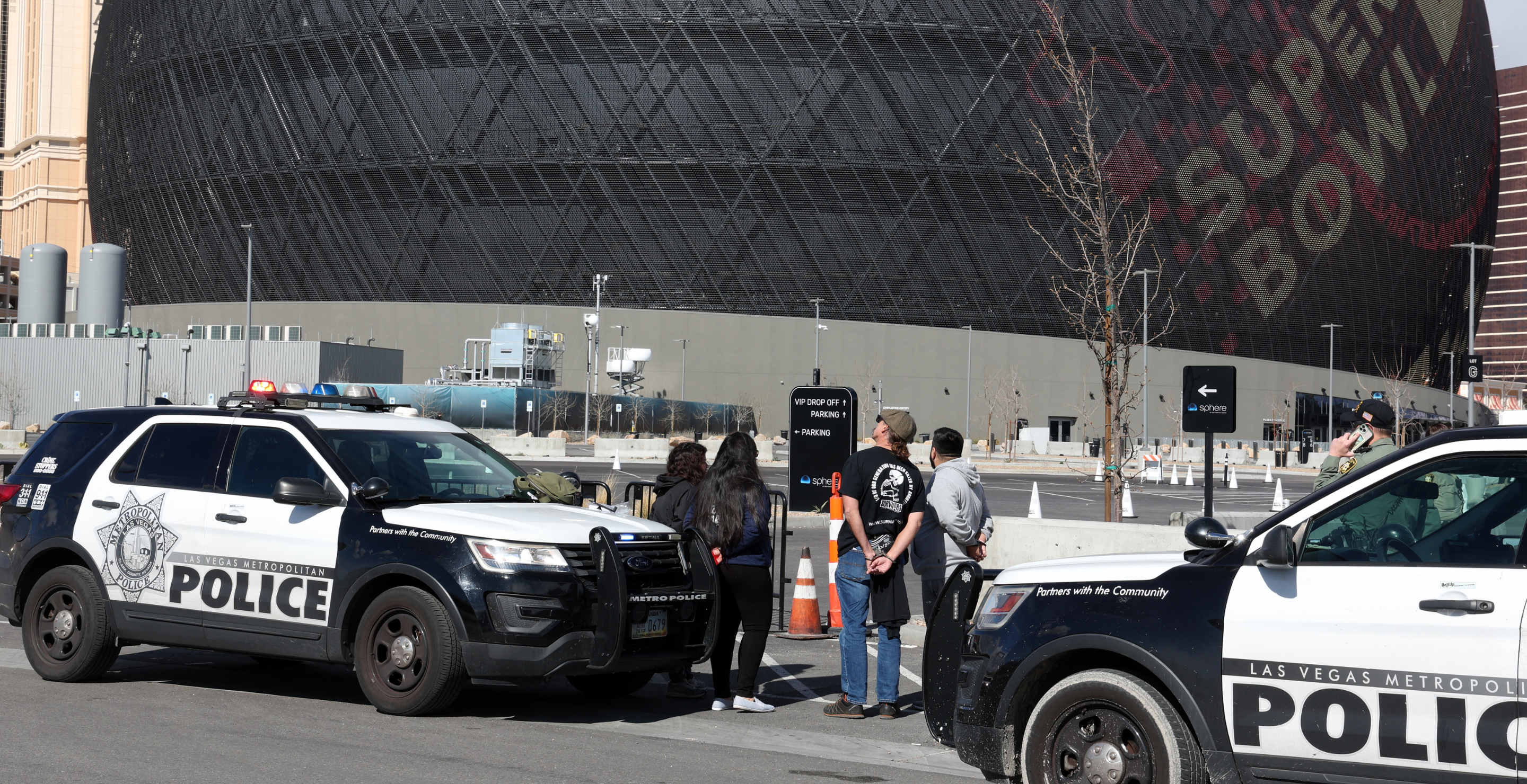 Maison Des Champs Las Vegas Sphere Arrest