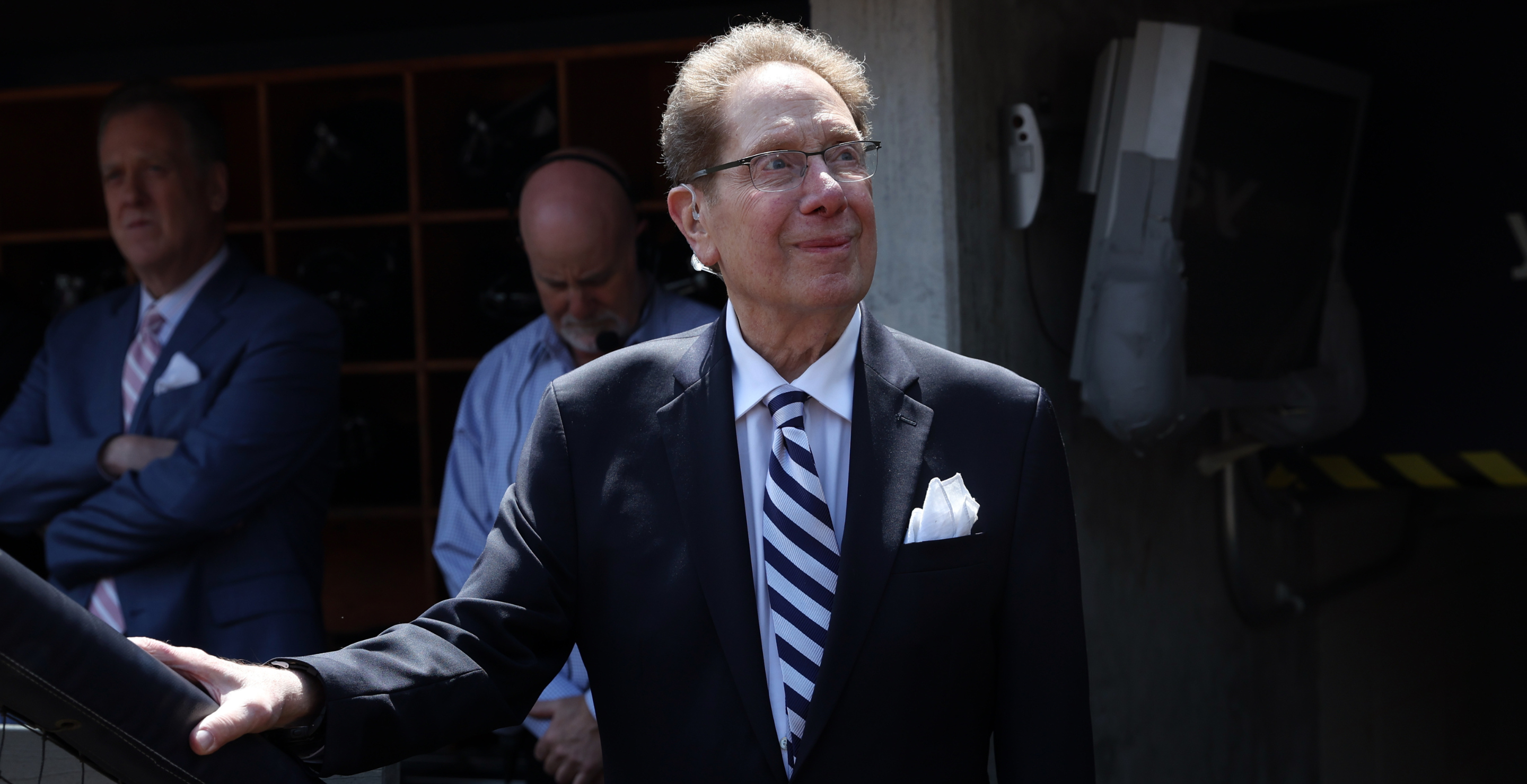 New York Yankees radio broadcaster John Sterling