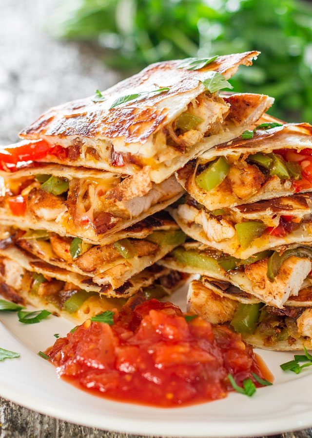 chicken-fajita-quesadillas