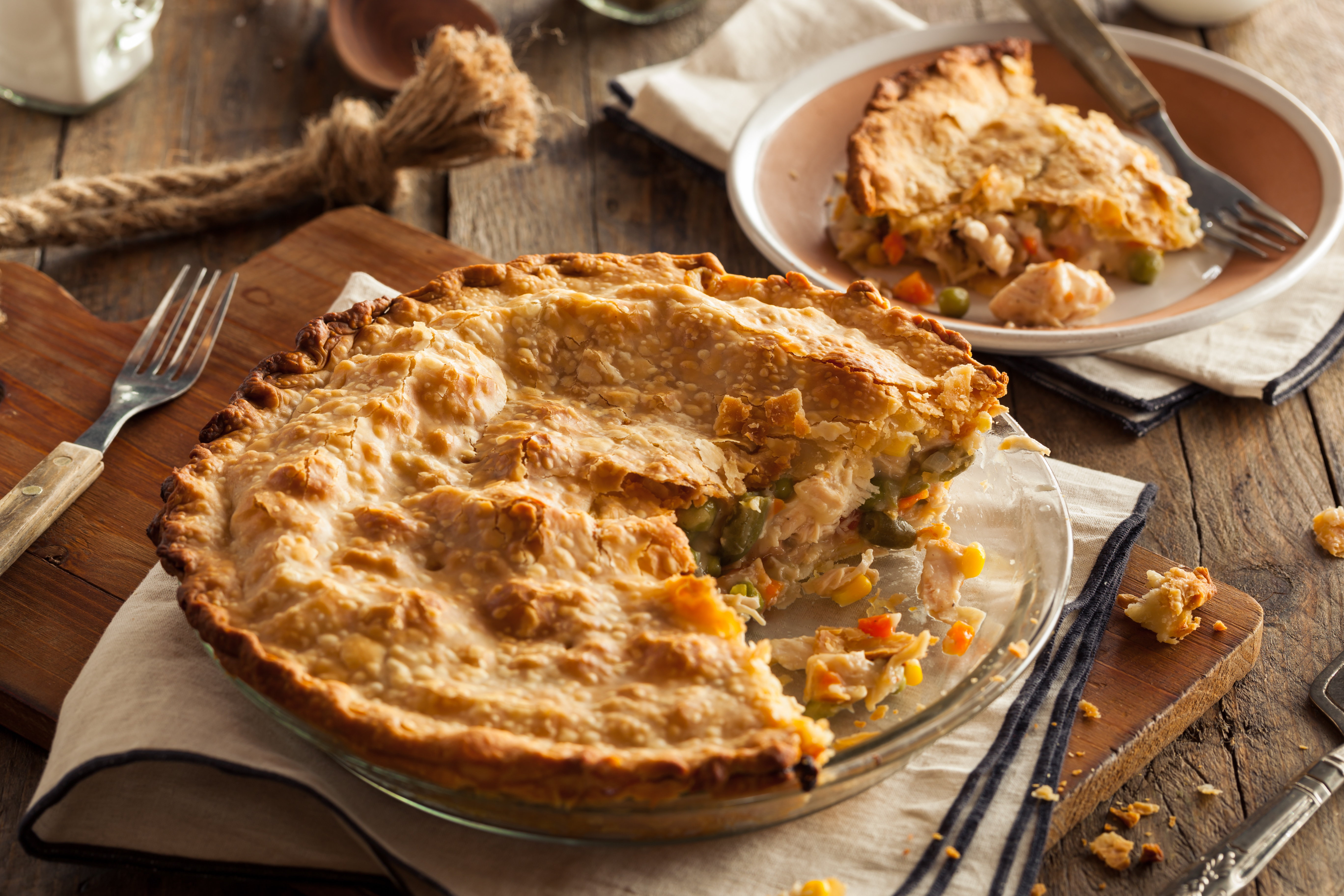 Hearty Homemade Chicken Pot Pie