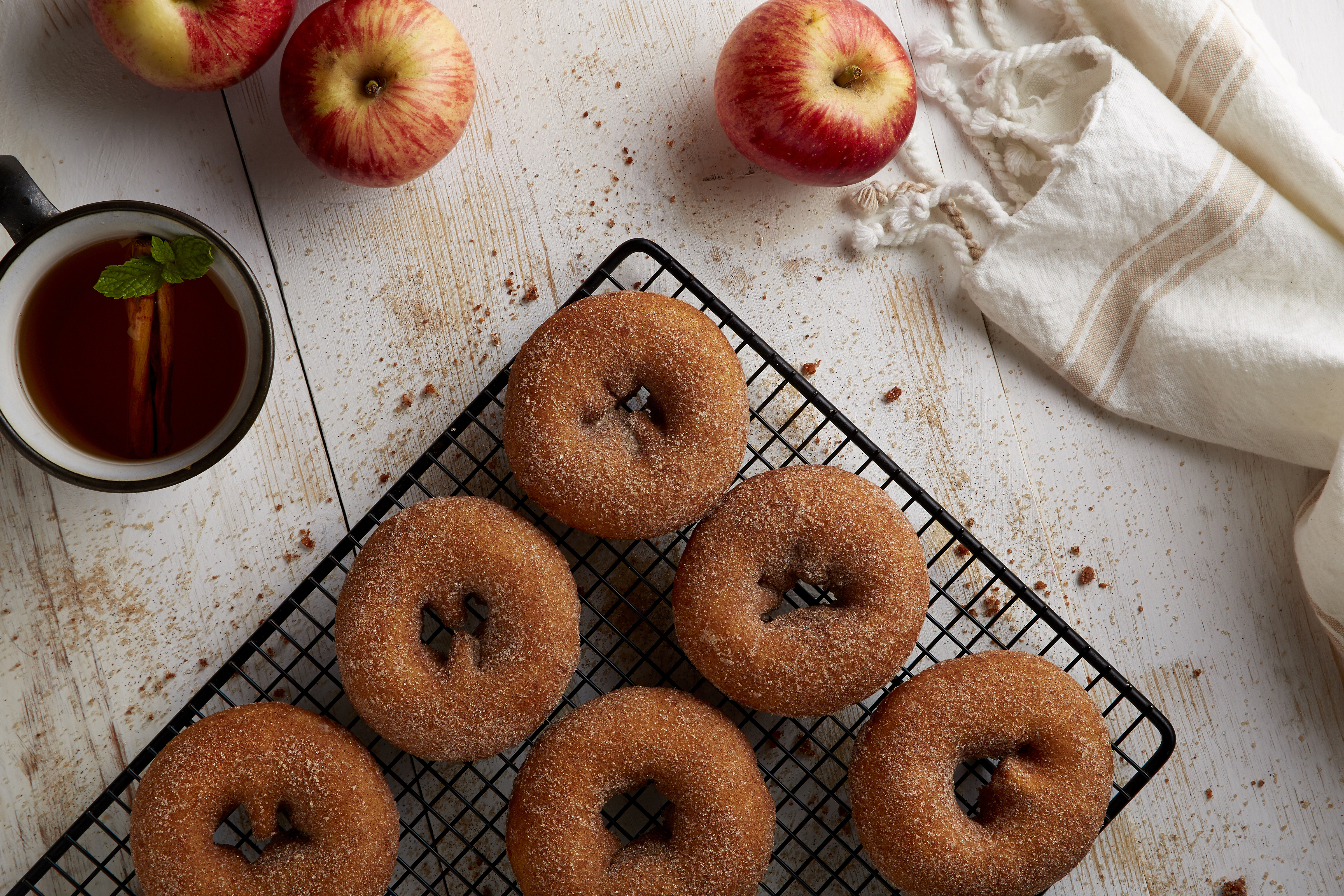 Cinnamon donuts