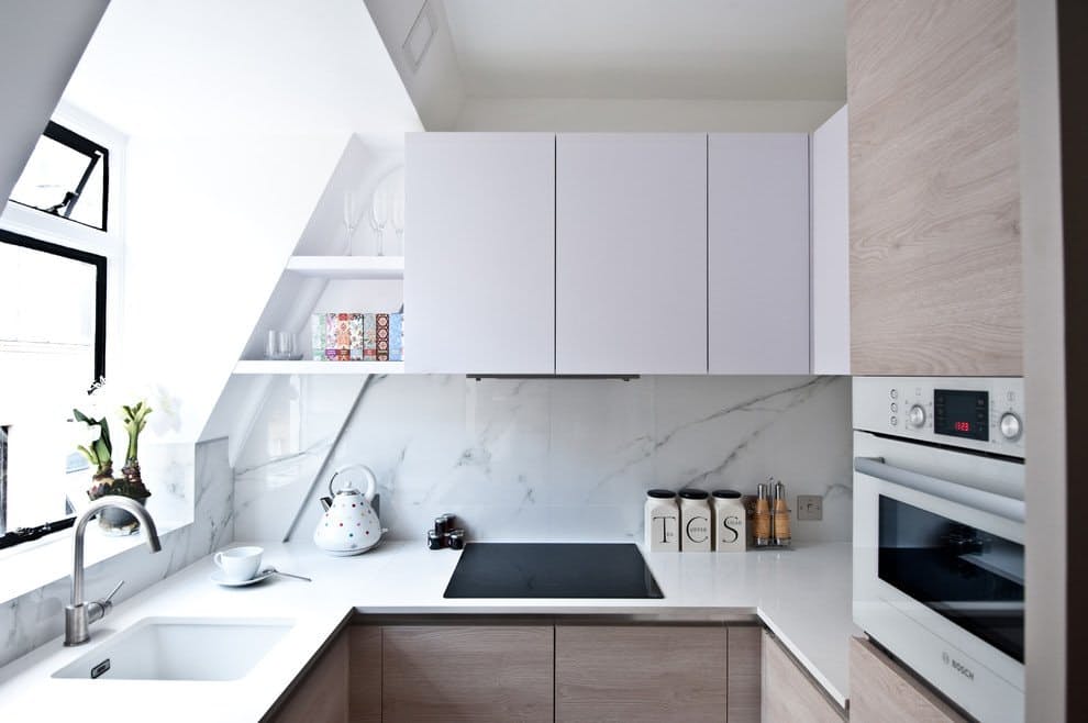 marble back splash