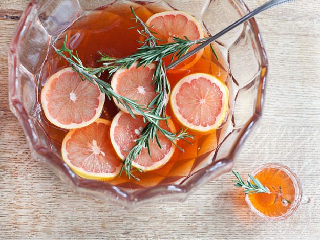 rosemary big batch punch