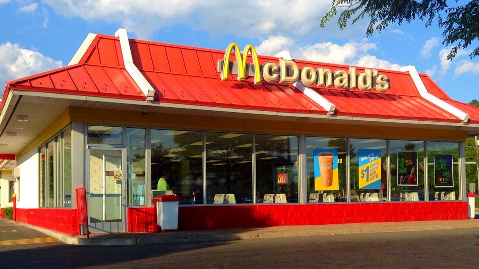 McDonalds Logo Message