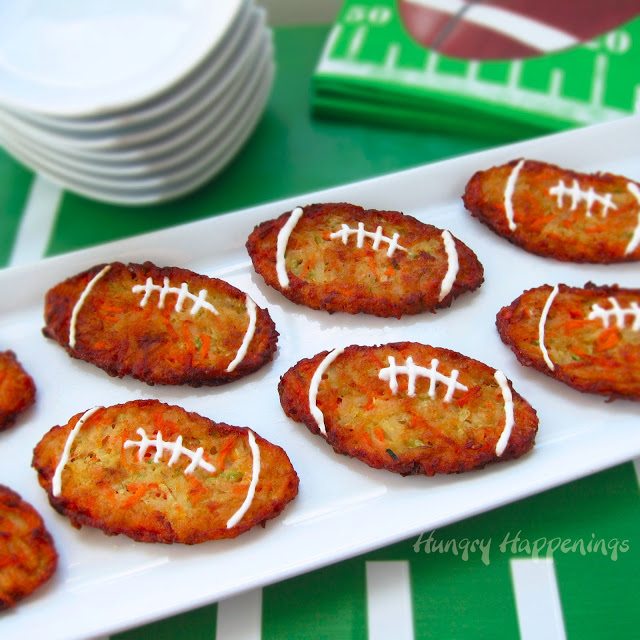 Footballs-zucchini-fritters